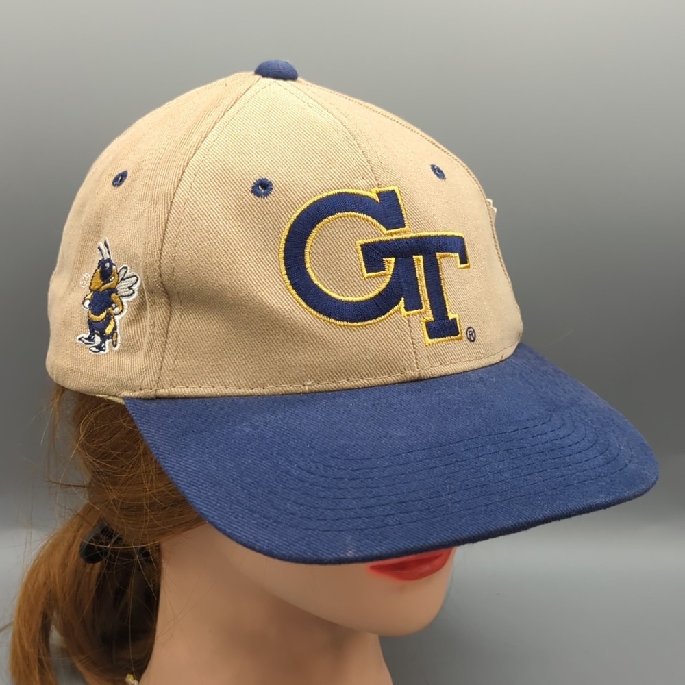 Vintage Cove Georgia Tech Yellow Jackets SnapBack Hat Cap Snapback NWT